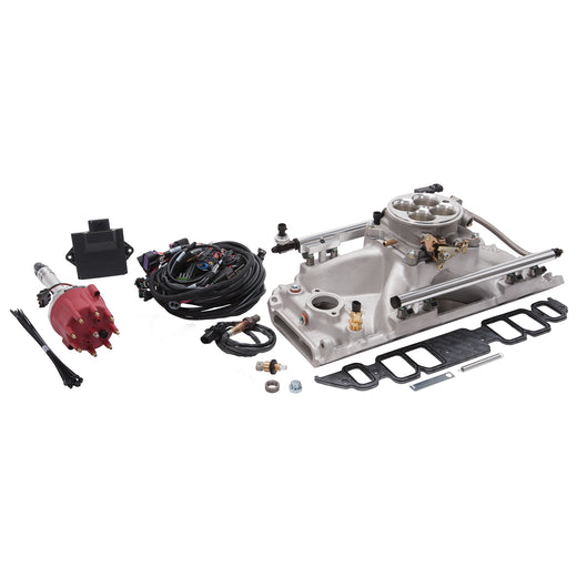 Edelbrock 35850 Pro-Flo 4 EFI Traditional 4150-Style Kit #35850 For Chevy BB Rectangle Port