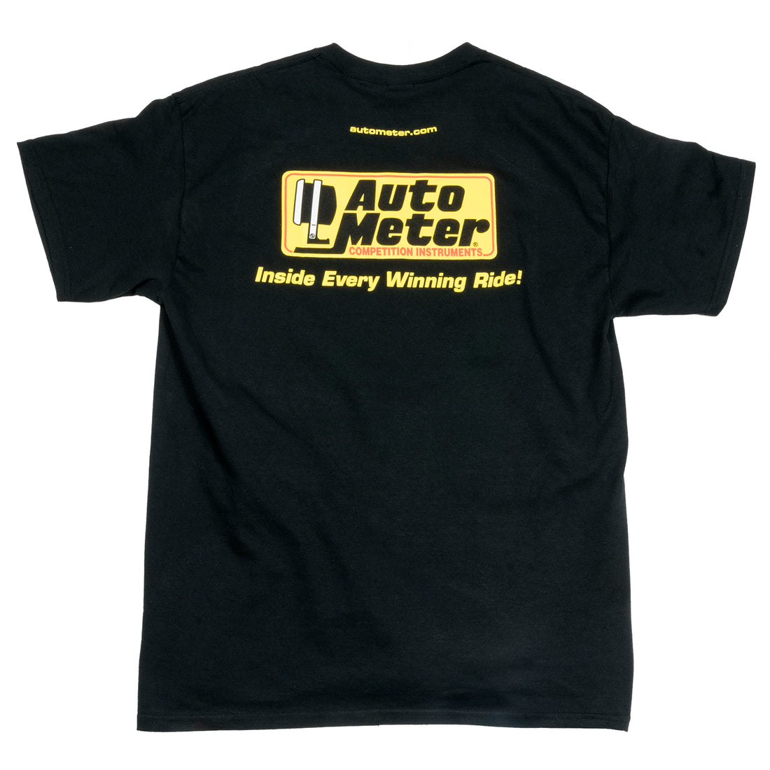 AutoMeter 0422XL - T-SHIRT, ADULT XLARGE, BLACK, 'COMPETITION INSTRUMENTS'