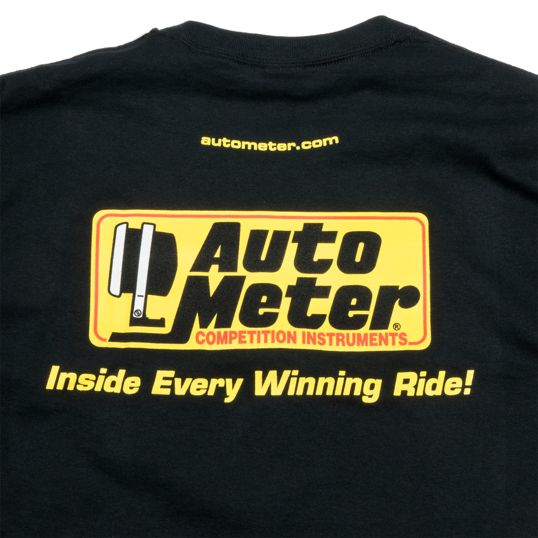 AutoMeter 0422XL - T-SHIRT, ADULT XLARGE, BLACK, 'COMPETITION INSTRUMENTS'