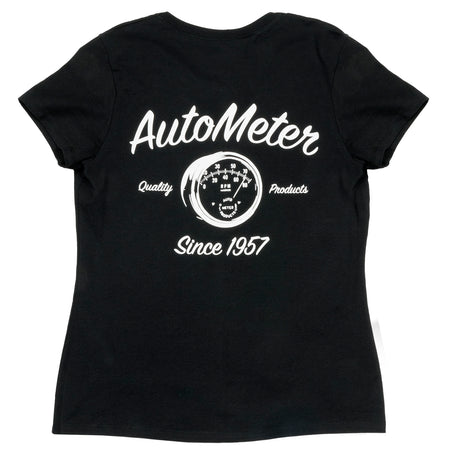 AutoMeter 0423WXXL - T-SHIRT, WOMEN'S XXLARGE, BLACK, 'VINTAGE' 4