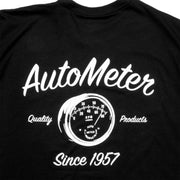 AutoMeter 0423L - T-SHIRT, ADULT LARGE, BLACK, 'VINTAGE'