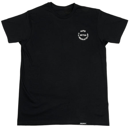 AutoMeter 0423M - T-SHIRT, ADULT MEDIUM, BLACK, 'VINTAGE' 5