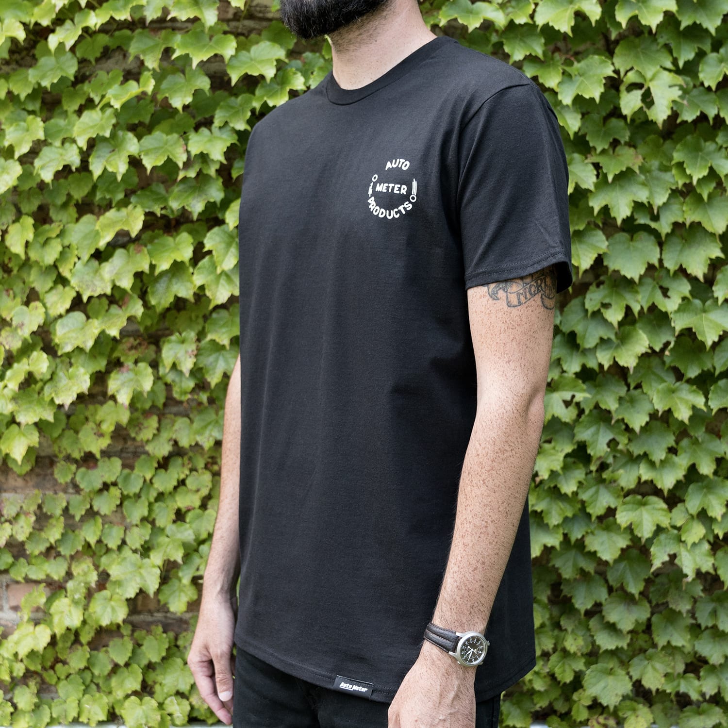AutoMeter Accessories and Fluids AutoMeter 0423XXXL - T-SHIRT, ADULT XXXLARGE, BLACK, 'VINTAGE'