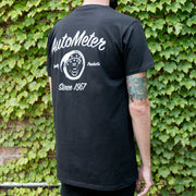 AutoMeter 0423M - T-SHIRT, ADULT MEDIUM, BLACK, 'VINTAGE' 4