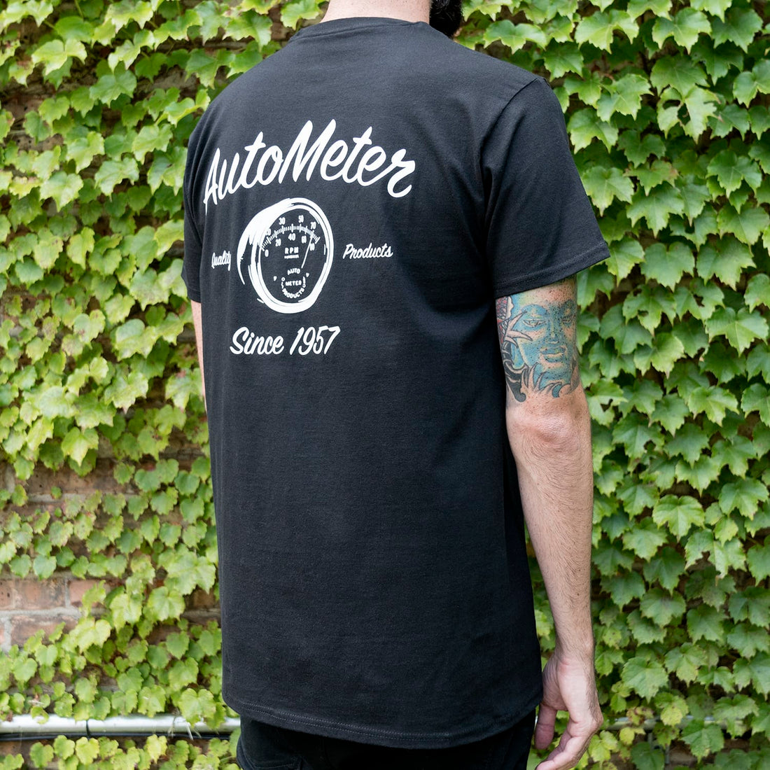 AutoMeter Accessories and Fluids AutoMeter 0423XXXL - T-SHIRT, ADULT XXXLARGE, BLACK, 'VINTAGE'