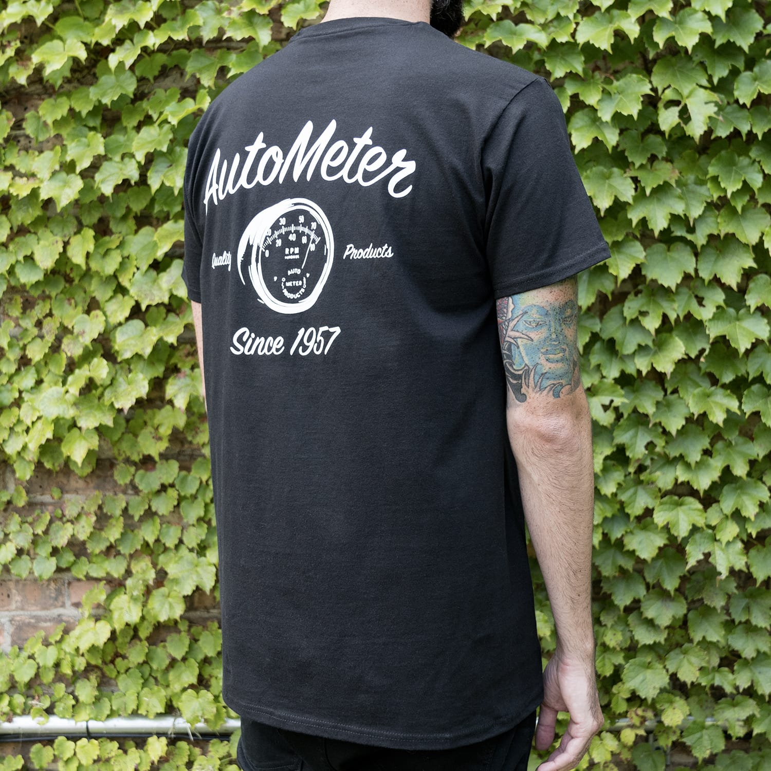 AutoMeter Accessories and Fluids AutoMeter 0423XXXL - T-SHIRT, ADULT XXXLARGE, BLACK, 'VINTAGE'