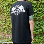 AutoMeter 0424M - T-SHIRT, ADULT MEDIUM, BLACK, 'MONSTER'