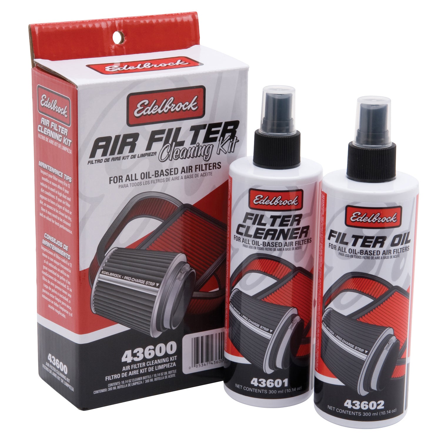 Edelbrock 43600 Air Filter Cleaner Kit