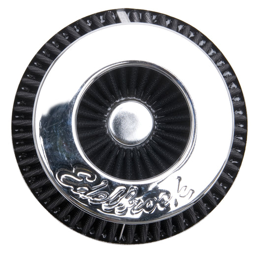 Edelbrock 43640 Pro-Flo Universal Black Medium Conical Air Filter with 3", 3.5", and 4" Inlet