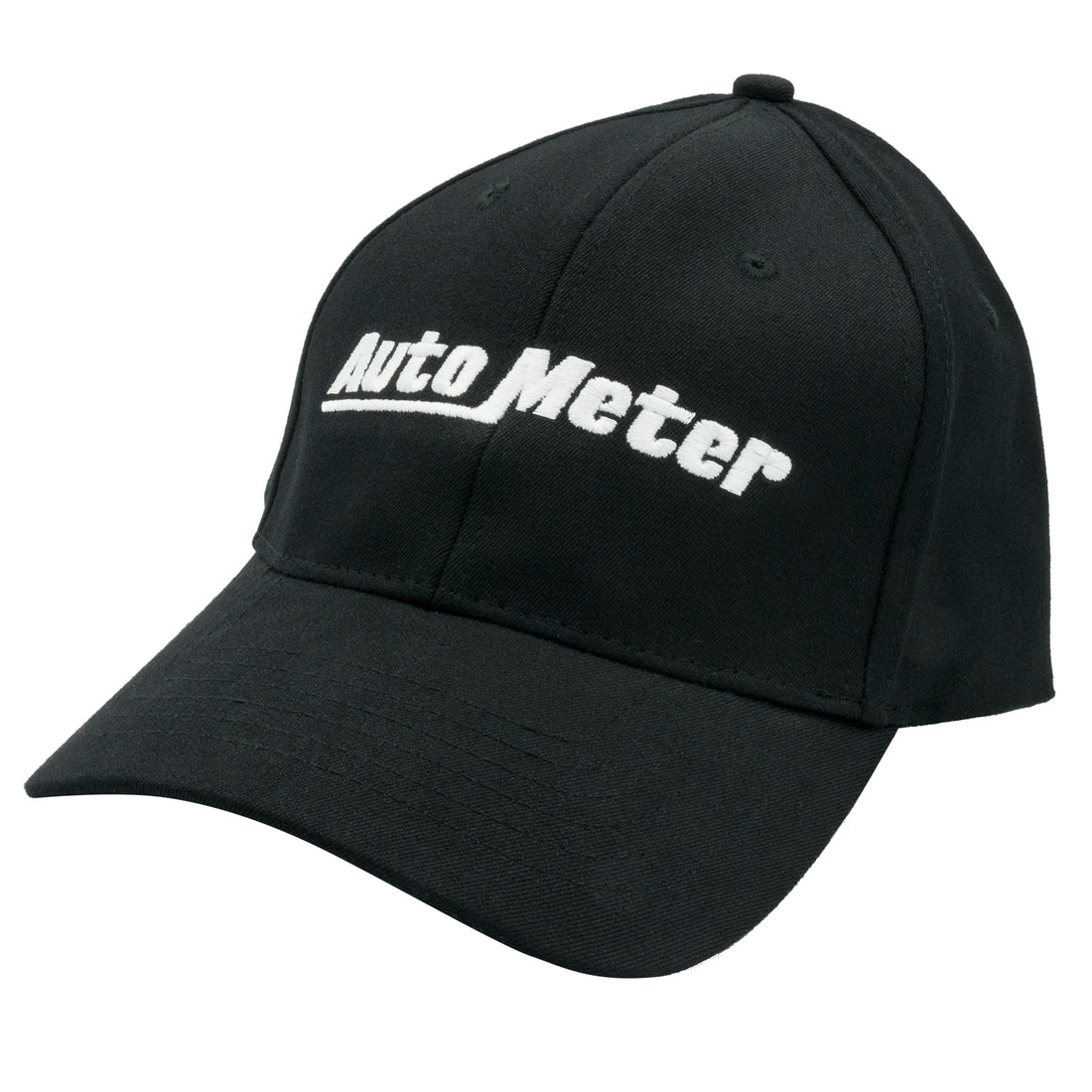 AutoMeter 0439SM - HAT, NU-FIT SMALL-MEDIUM, BLACK, 'CORPORATE'