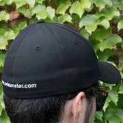 AutoMeter 0439SM - HAT, NU-FIT SMALL-MEDIUM, BLACK, 'CORPORATE'