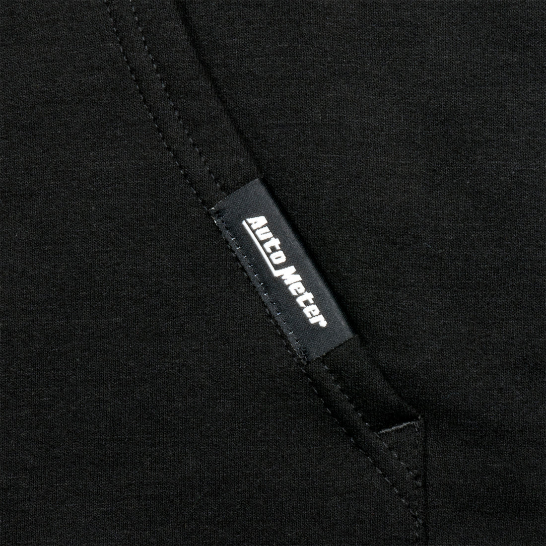 AutoMeter 0448L - ZIP HOODIE, ADULT LARGE, BLACK, 'VINTAGE'