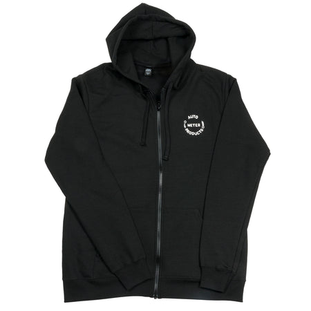 AutoMeter 0448XXL - ZIP HOODIE, ADULT XXLARGE, BLACK, 'VINTAGE' 5