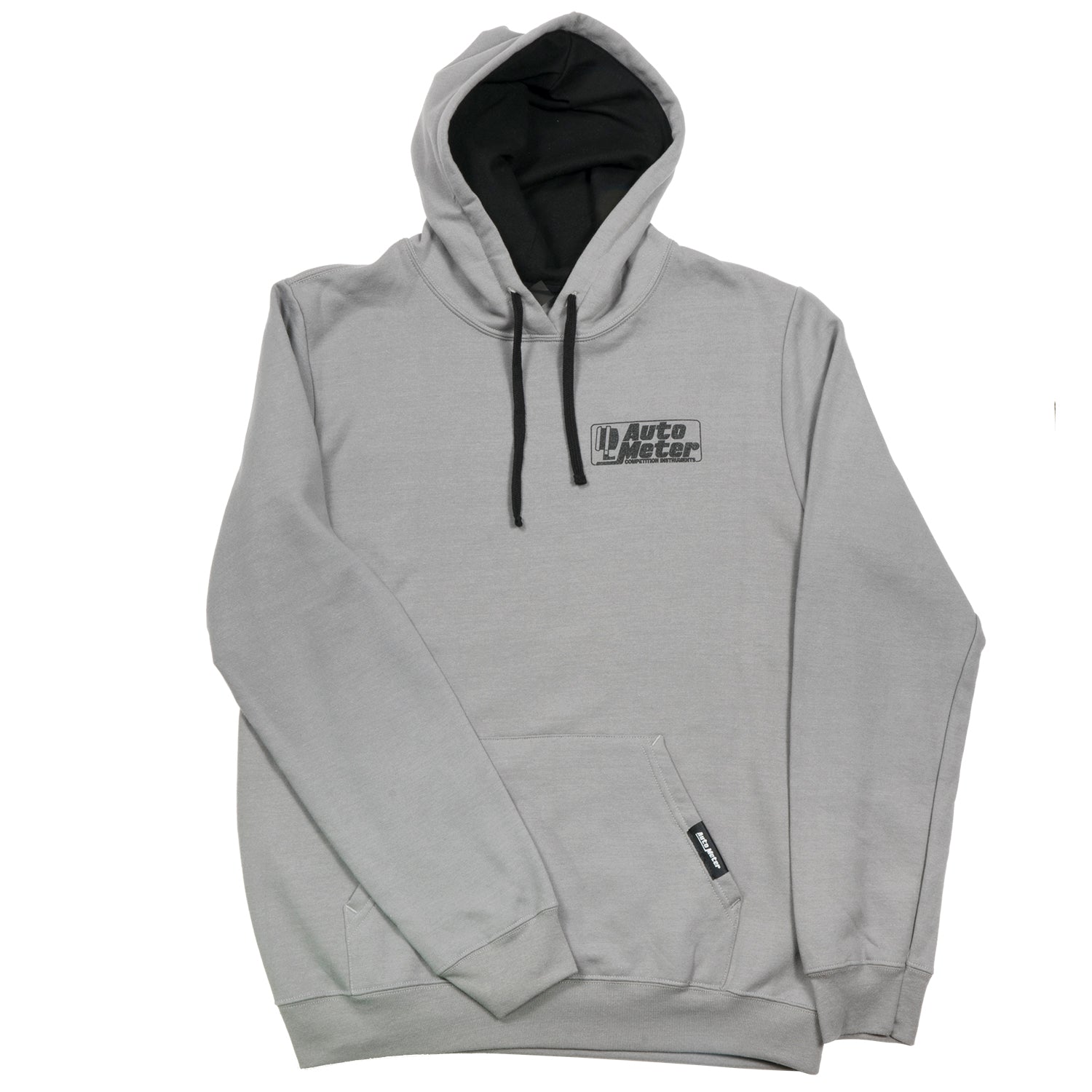 AutoMeter 0449L - PULLOVER HOODIE, ADULT LARGE, GRAY, 'COMPETITION' 5