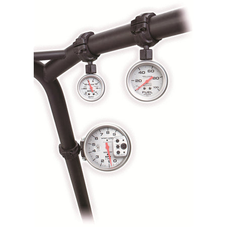 AutoMeter 48008 - GAUGE MOUNT, ROLL POD FOR 1.75" ROLL CAGE, FITS 5" PEDESTAL TACH, BLACK 3