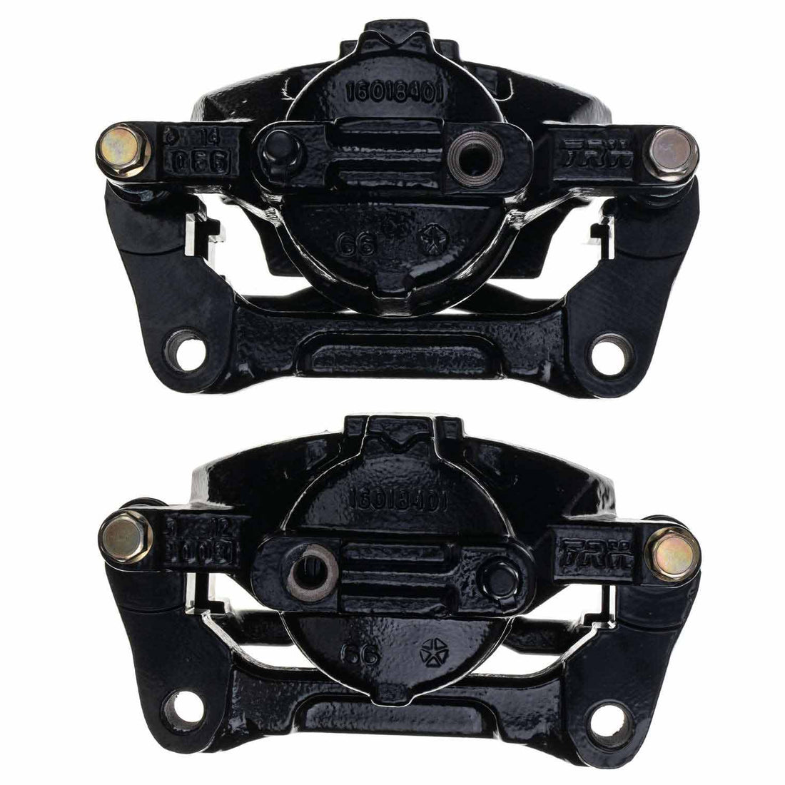 Power Stop S5044BLK 2018 Jeep Wrangler JK Disc Brake Caliper Set