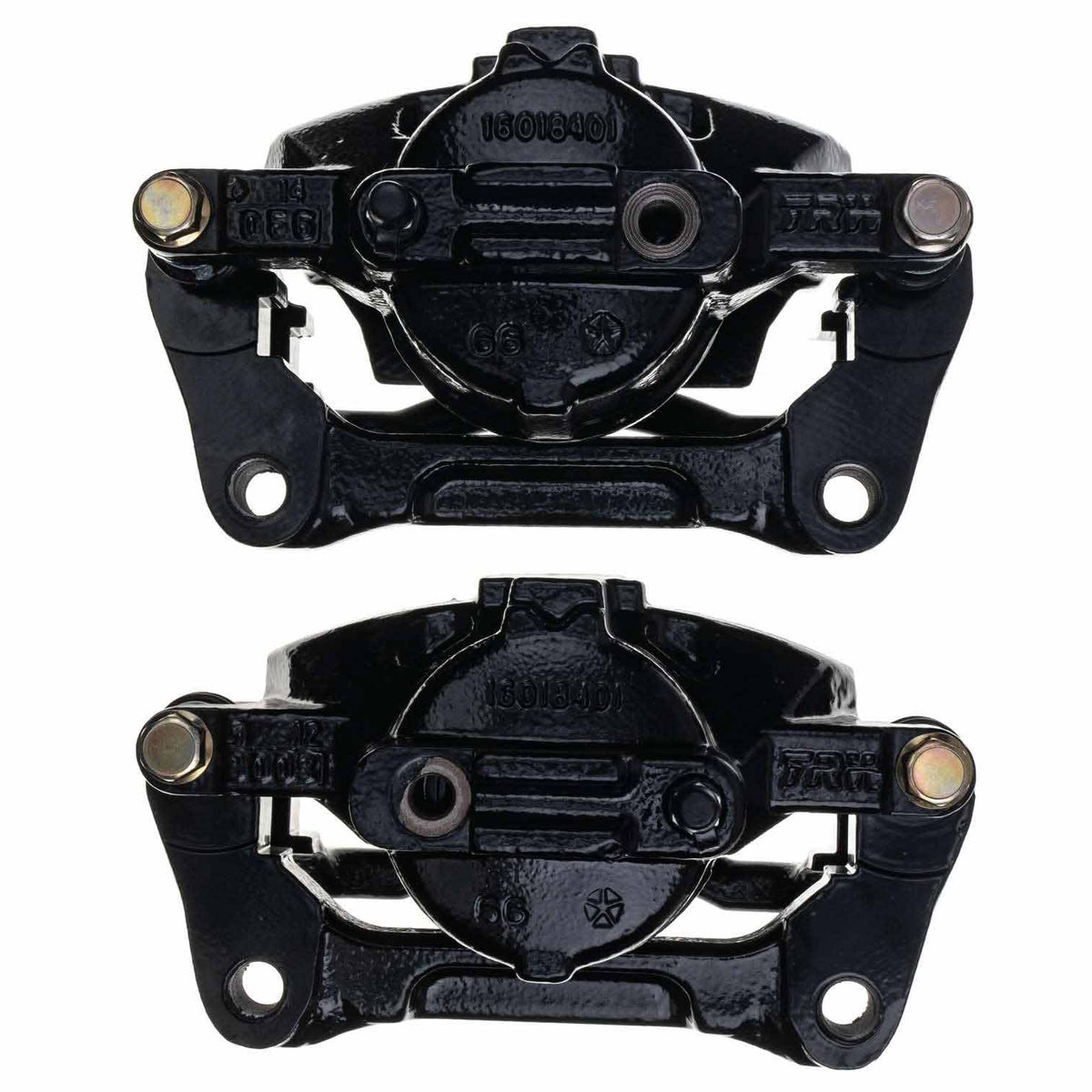 Power Stop S5044BLK 2018 Jeep Wrangler JK Disc Brake Caliper Set