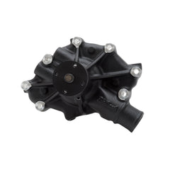 Edelbrock 88403 Water Pump Ford 5.0 V8 Reverse Rotation in Black Finish