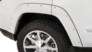 Bushwacker 10076-02 - Black Pocket/Rivet Style Smooth Finish Rear Fender Flares For 2011-2016 Jeep Grand Cherokee (Excludes SRT8) Bushwacker 1