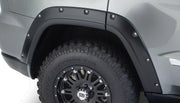 Bushwacker 10076-02 - Black Pocket/Rivet Style Smooth Finish Rear Fender Flares For 2011-2016 Jeep Grand Cherokee (Excludes SRT8) Bushwacker 2