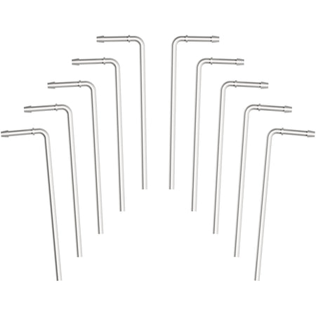 MagnaFlow Exhaust Products 10153 - 10 pk - Exhaust Hanger - 90 Deg - 0.50in. 2