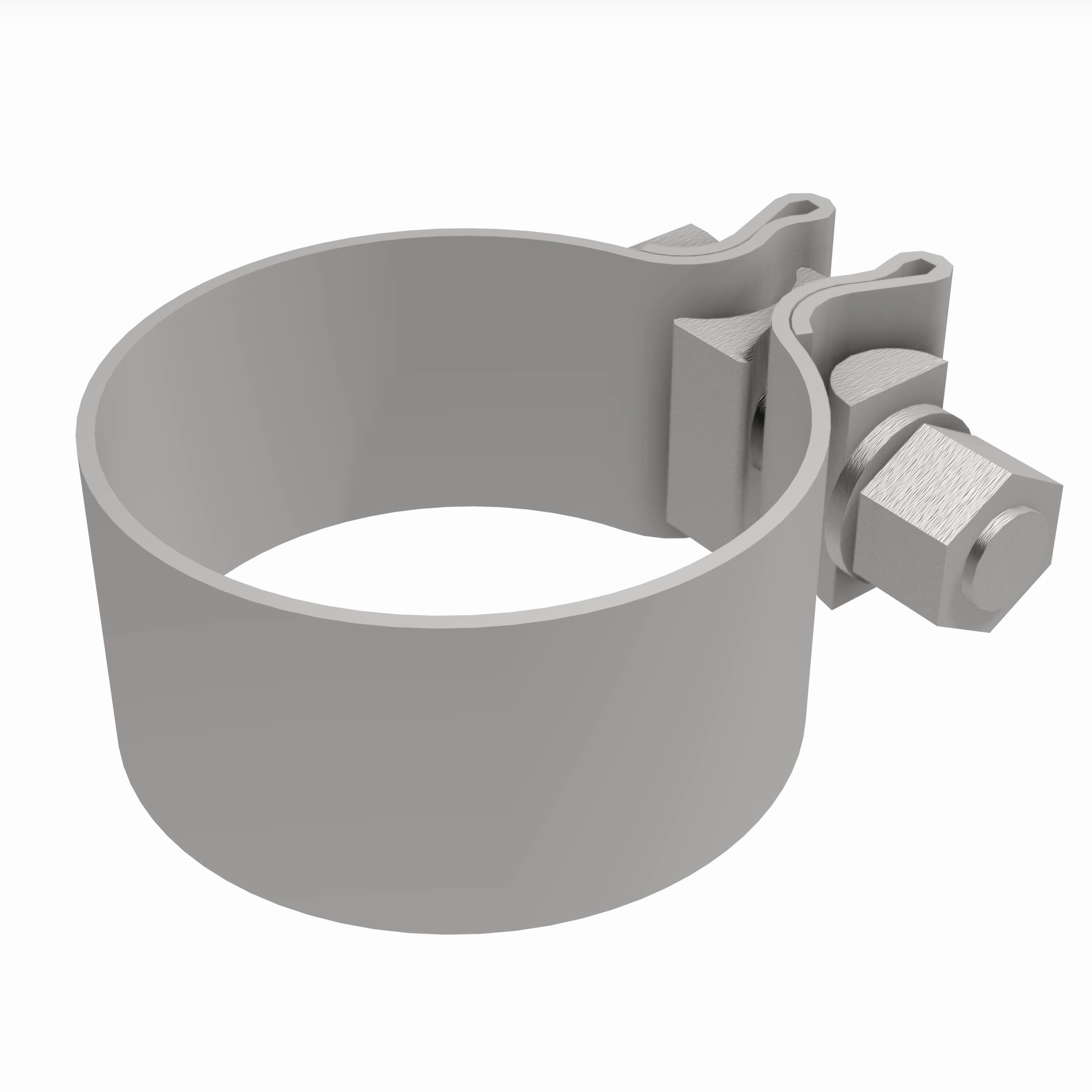 MagnaFlow Exhaust Products 10161 - 10 pk - Lap Joint Band Clamp - 2.25in. 4