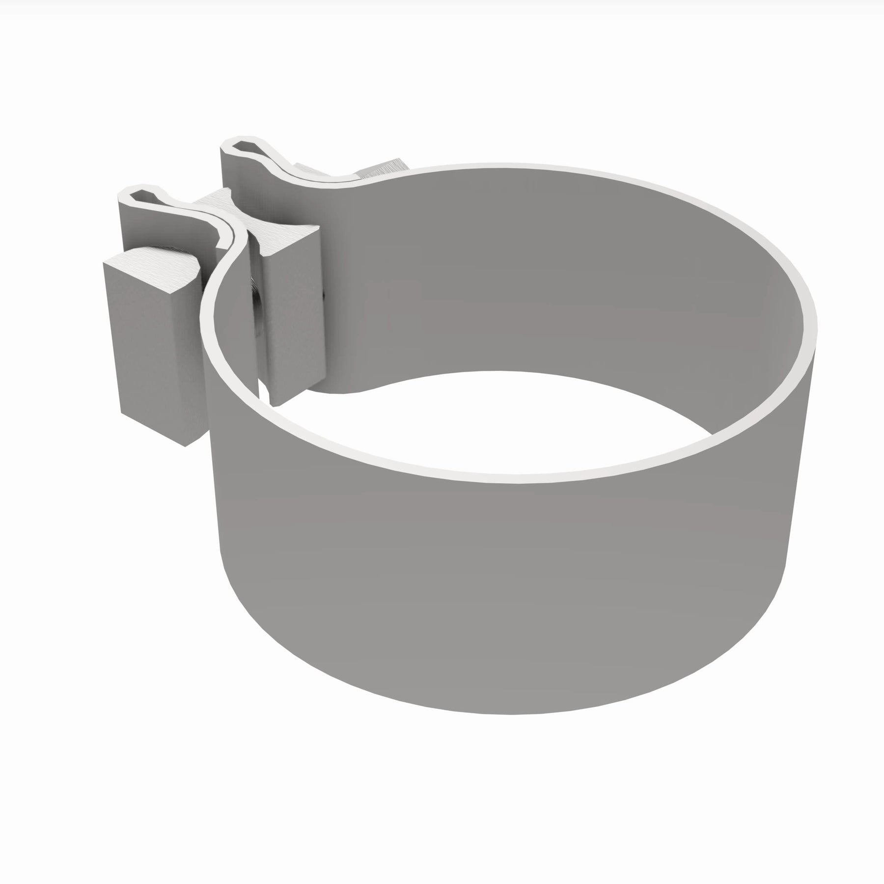 MagnaFlow Exhaust Products 10162 - 10 pk - Lap Joint Band Clamp - 2.50in. 2