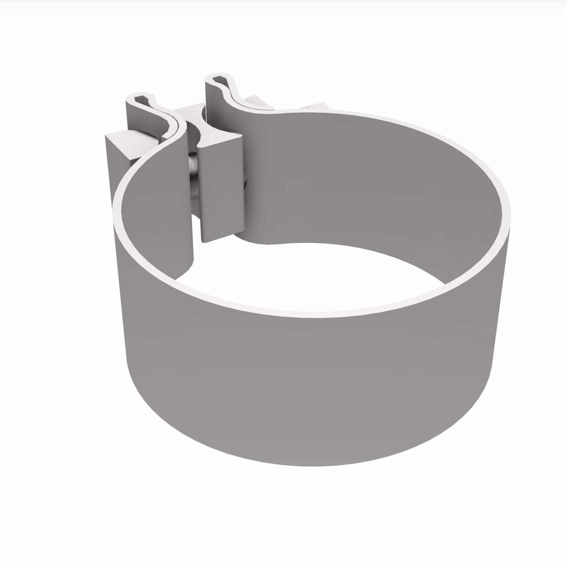 MagnaFlow Exhaust Products 10162 - 10 pk - Lap Joint Band Clamp - 2.50in. 3