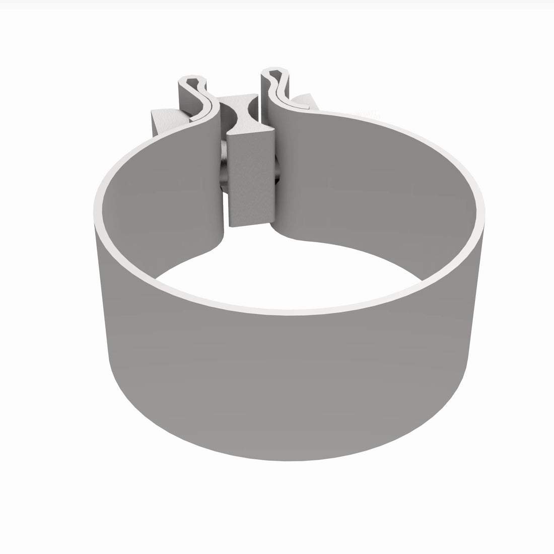 MagnaFlow Exhaust Products 10162 - 10 pk - Lap Joint Band Clamp - 2.50in. 4