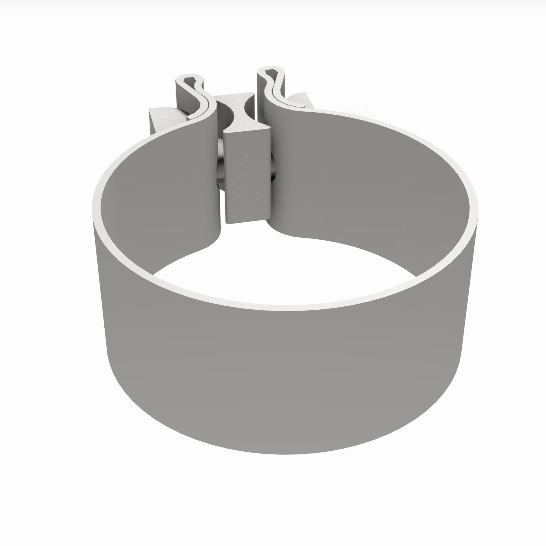 MagnaFlow Exhaust Products 10162 - 10 pk - Lap Joint Band Clamp - 2.50in. 4