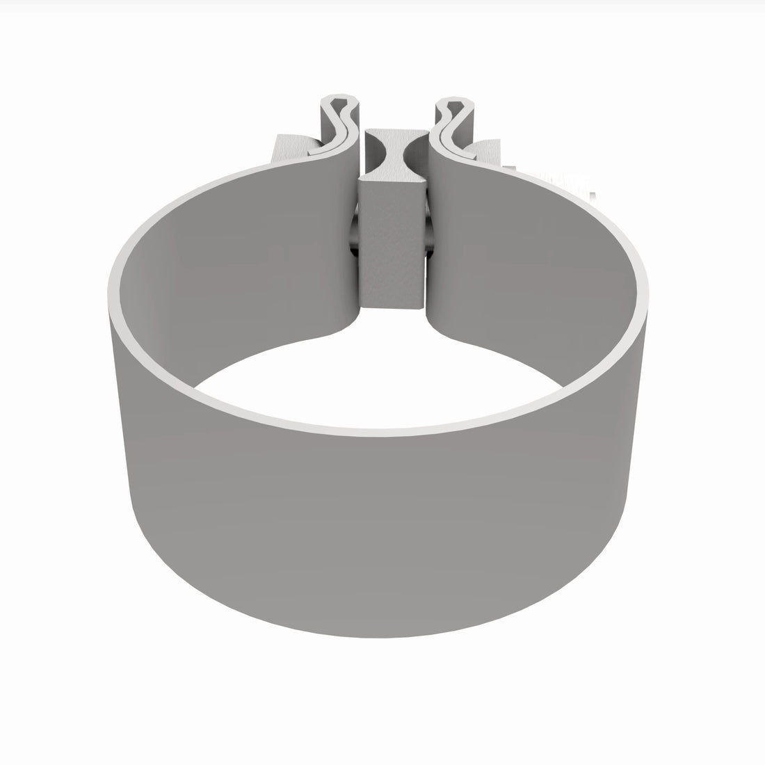 MagnaFlow Exhaust Products 10162 - 10 pk - Lap Joint Band Clamp - 2.50in. 5