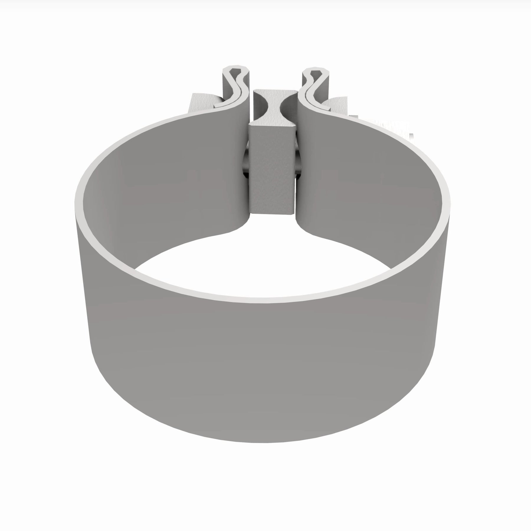MagnaFlow Exhaust Products 10162 - 10 pk - Lap Joint Band Clamp - 2.50in. 5
