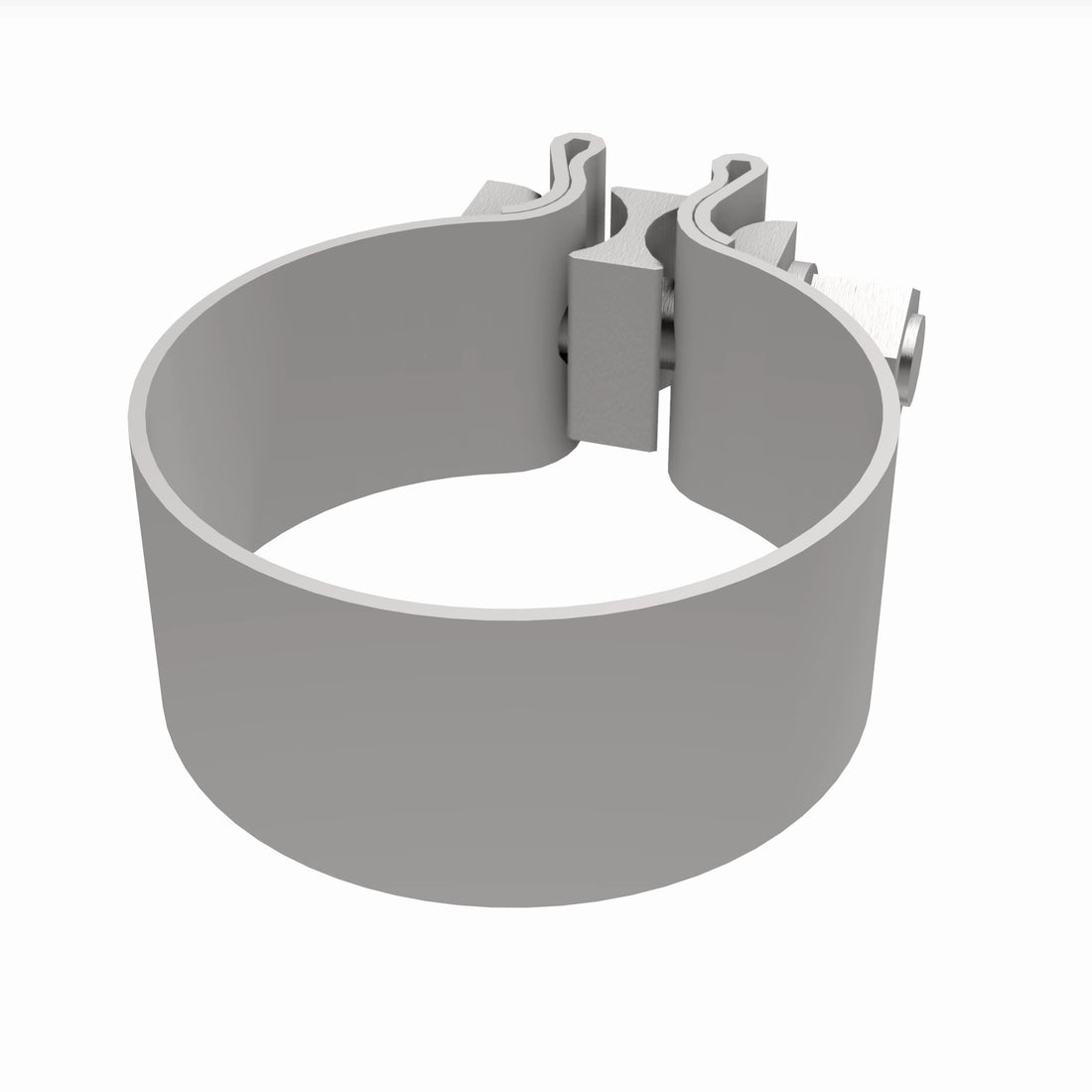MagnaFlow Exhaust Products 10162 - 10 pk - Lap Joint Band Clamp - 2.50in.