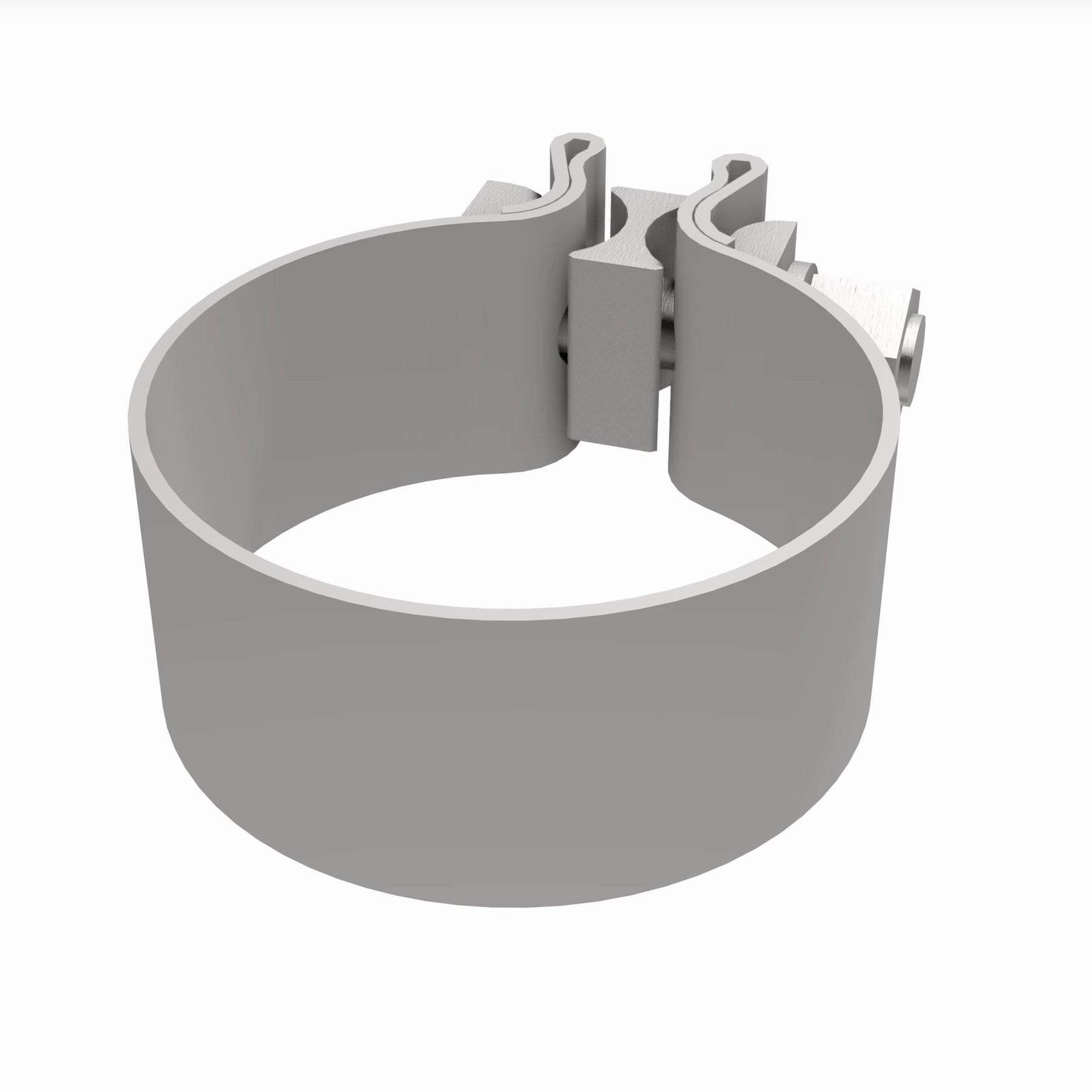 MagnaFlow Exhaust Products 10162 - 10 pk - Lap Joint Band Clamp - 2.50in.