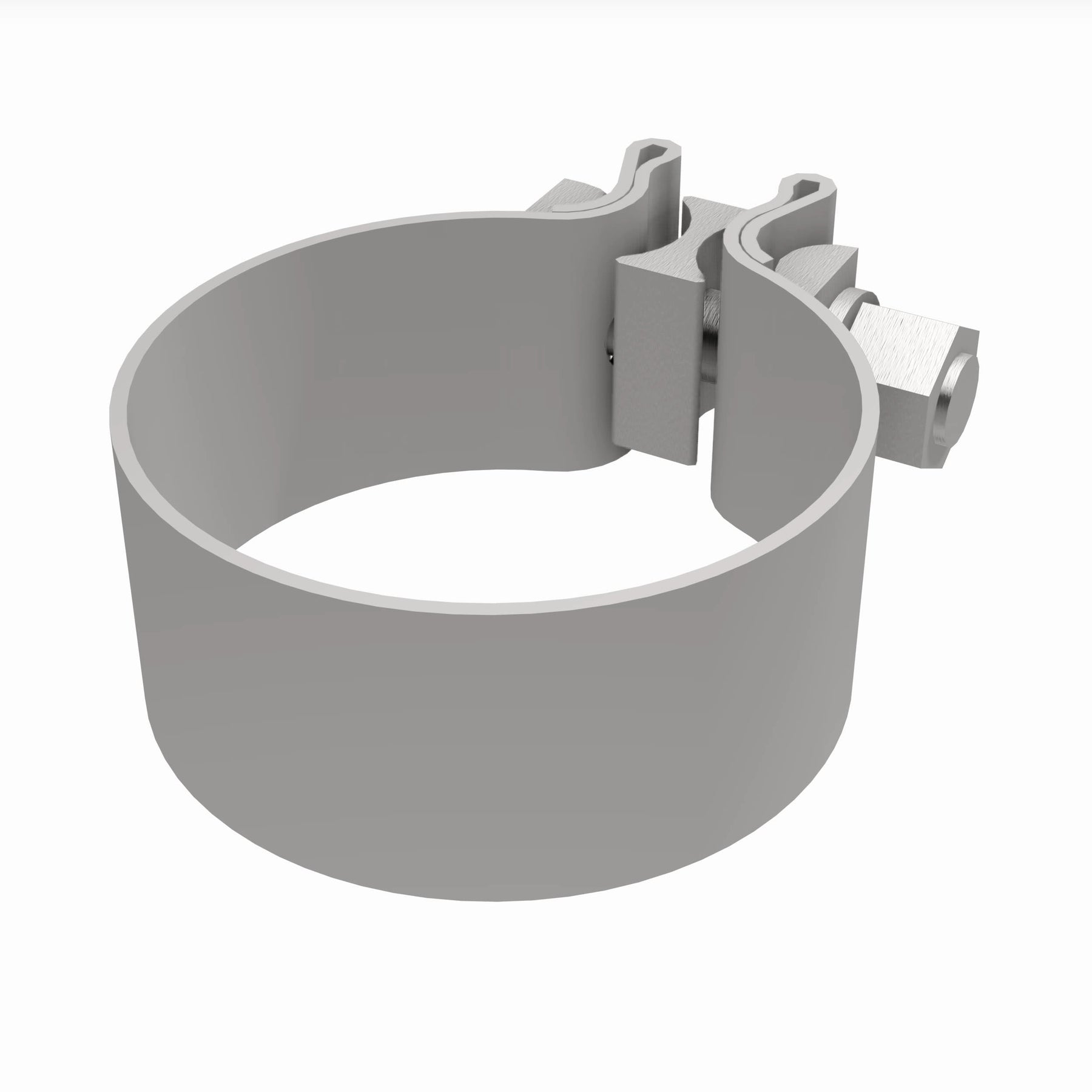MagnaFlow Exhaust Products 10162 - 10 pk - Lap Joint Band Clamp - 2.50in.
