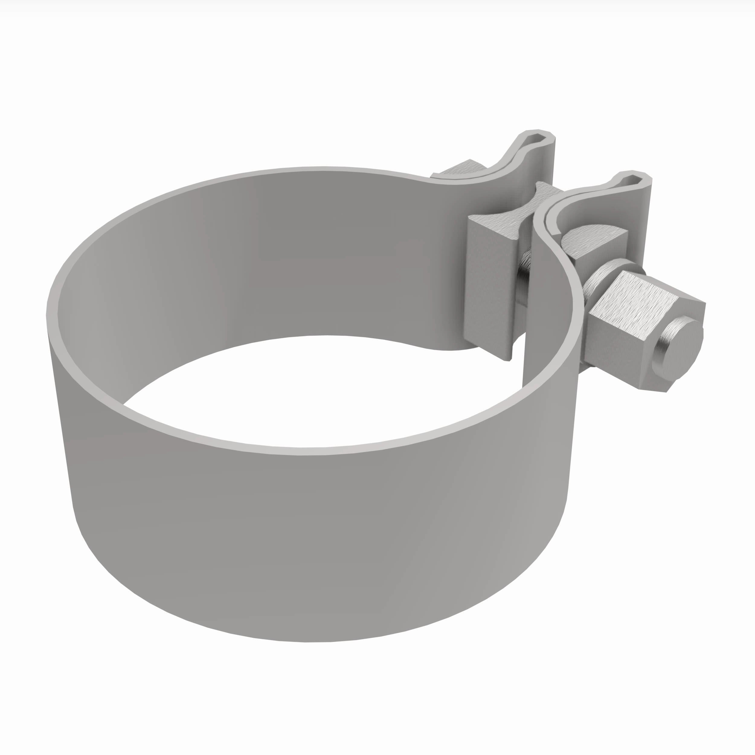 MagnaFlow Exhaust Products 10163 - 10 pk - Lap Joint Band Clamp - 2.75in. 3
