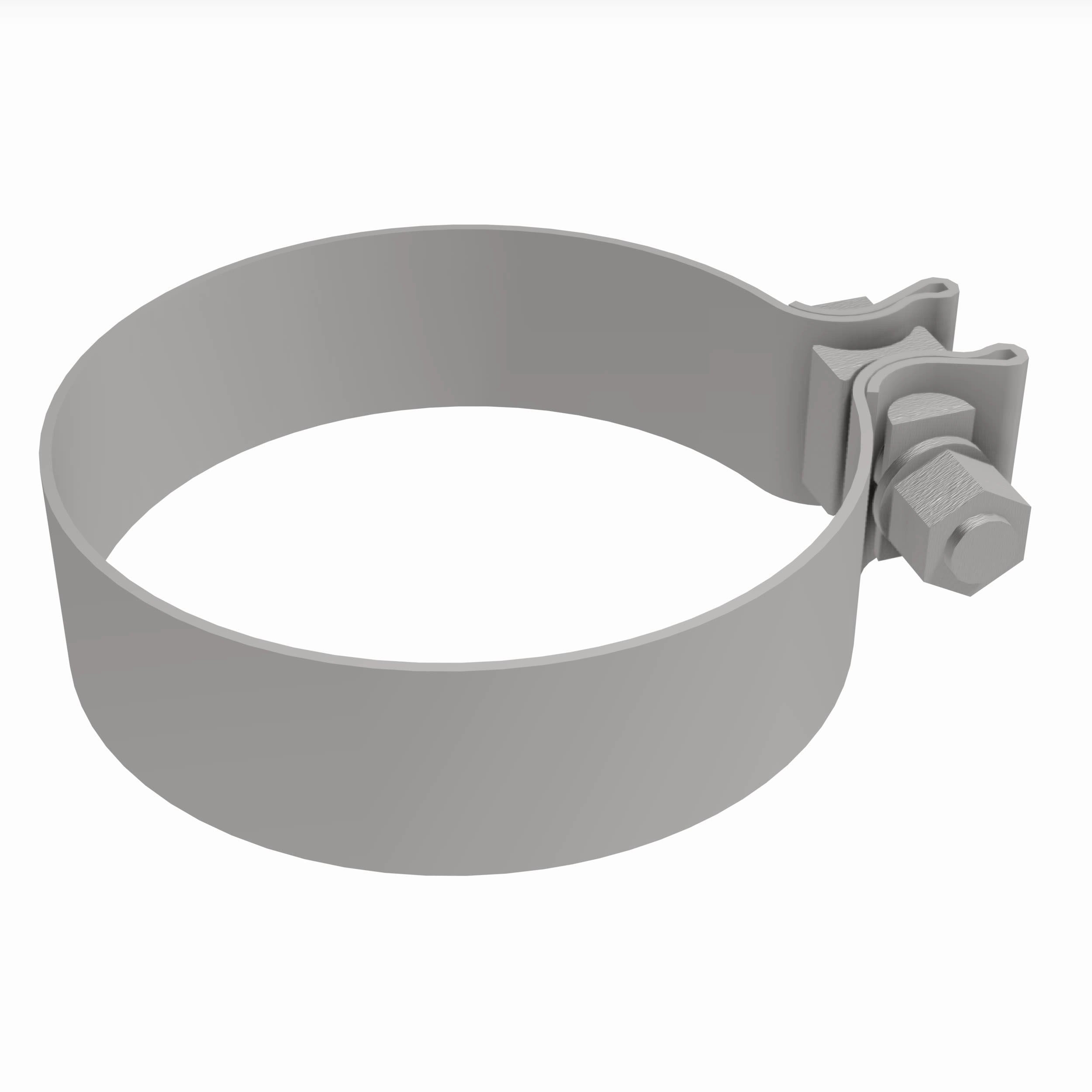 MagnaFlow Exhaust Products 10166 - 10 pk - Lap Joint Band Clamp - 4.00in. 5