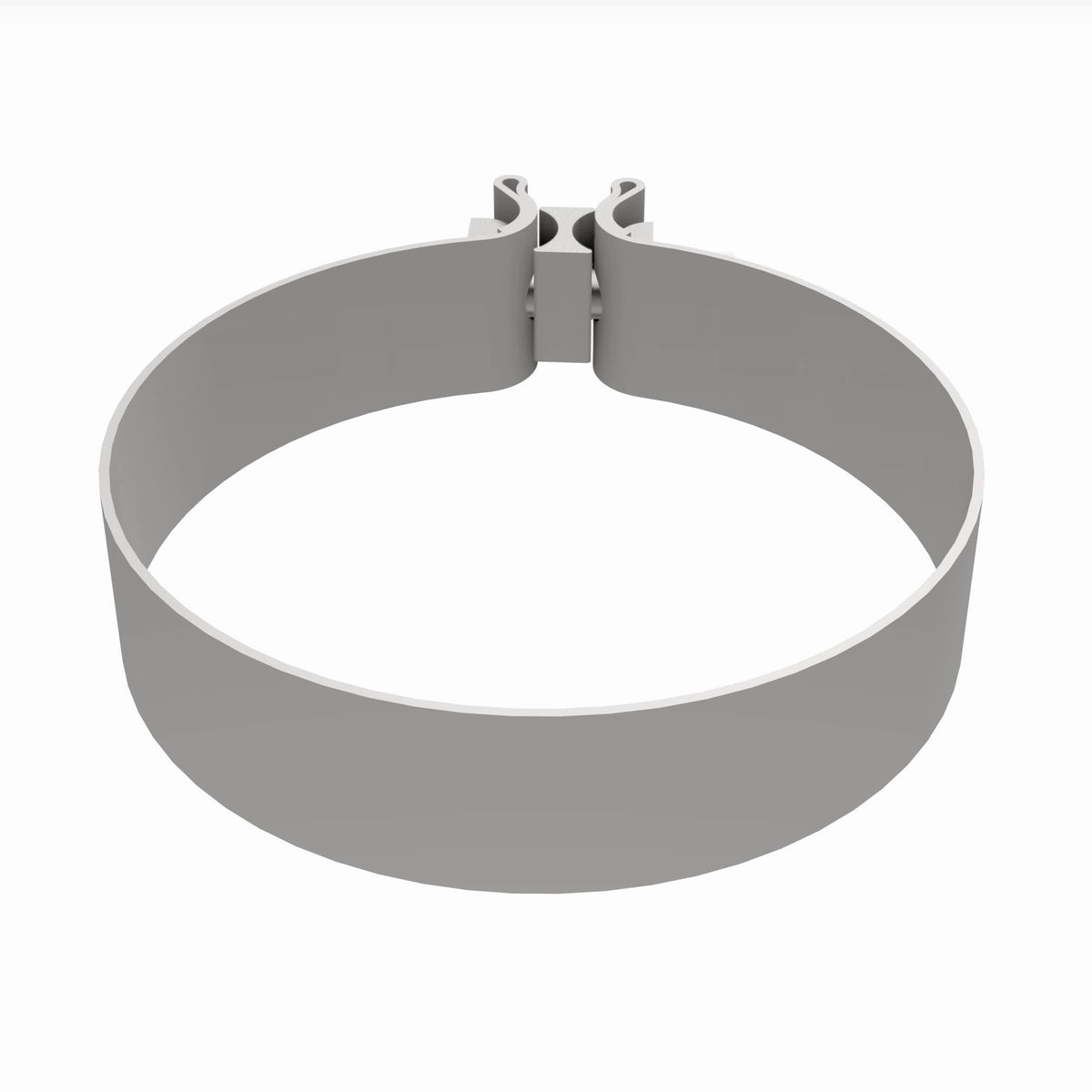 MagnaFlow Exhaust Products Exhaust MagnaFlow Exhaust Products 10167 - 10 pk - Lap Joint Band Clamp - 5.00in.