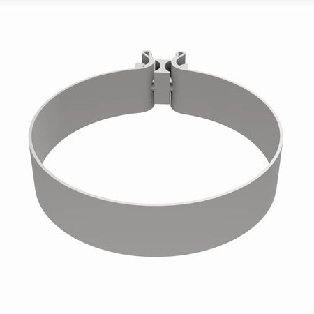 MagnaFlow Exhaust Products Exhaust MagnaFlow Exhaust Products 10167 - 10 pk - Lap Joint Band Clamp - 5.00in.