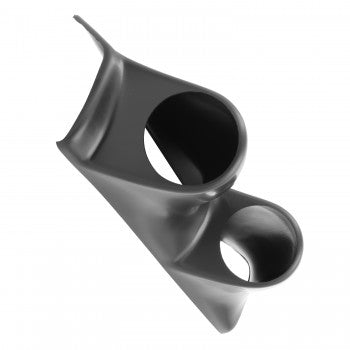 AutoMeter 10190 - GAUGE MOUNT, A-PILLAR POD, DUAL, 2 1/16", CORVETTE 84-96 C4 4