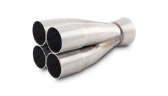 Vibrant Performance 10301 4-1 Merge Collector, 1.625" Inlet I.D.; Merge O.D. - 2.00"; Outlet O.D. - 2.50"