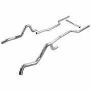 Flowmaster 1041 - Crossmember-Back Exhaust System Fits 1964-1967 GM A-Bodies, 3.0 Inch Aluminized Pipe Kit Flowmaster 1