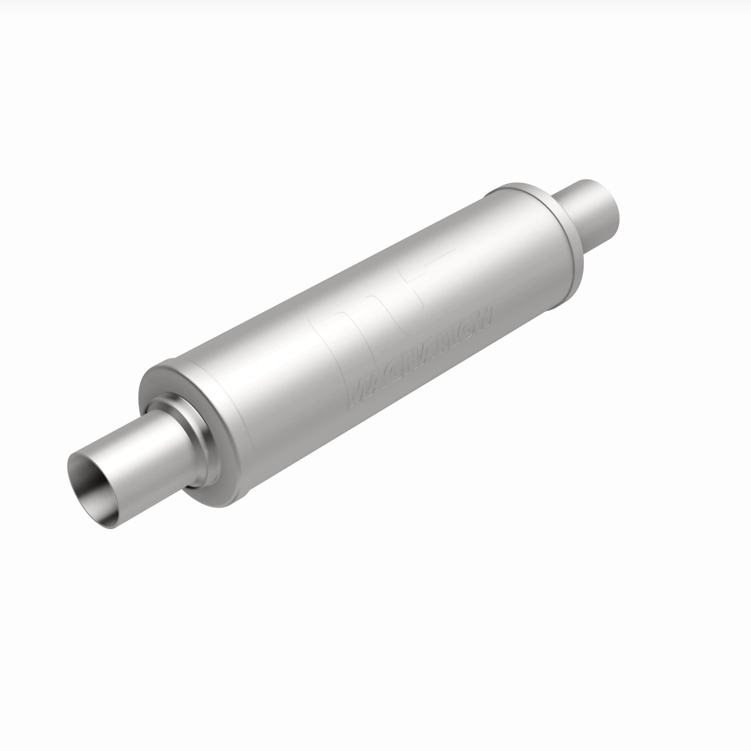 MagnaFlow Exhaust Products 10414 - Straight-Through Performance Muffler; 2in. Center/Center; 4x14x4 Body 2