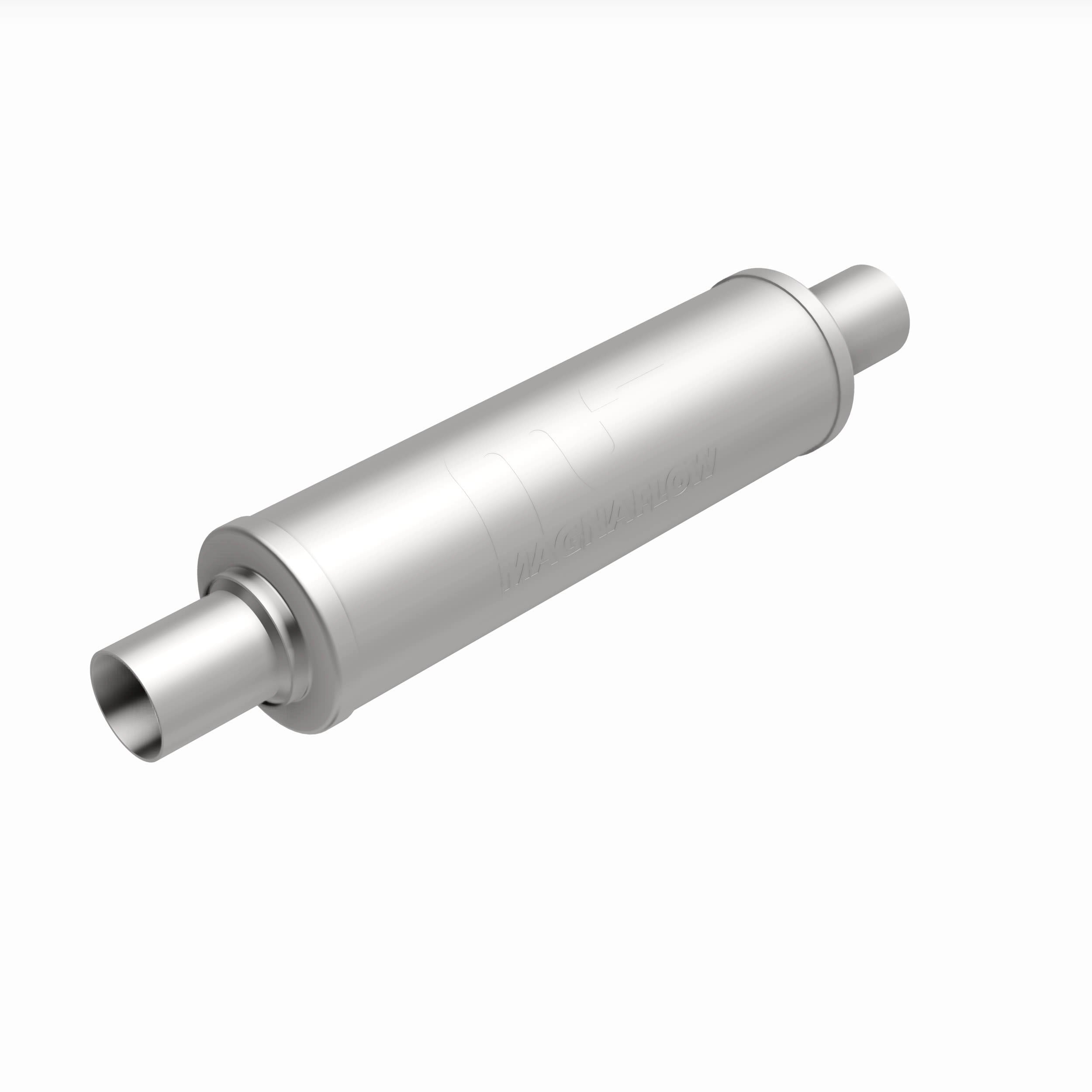 MagnaFlow Exhaust Products 10414 - Straight-Through Performance Muffler; 2in. Center/Center; 4x14x4 Body 3