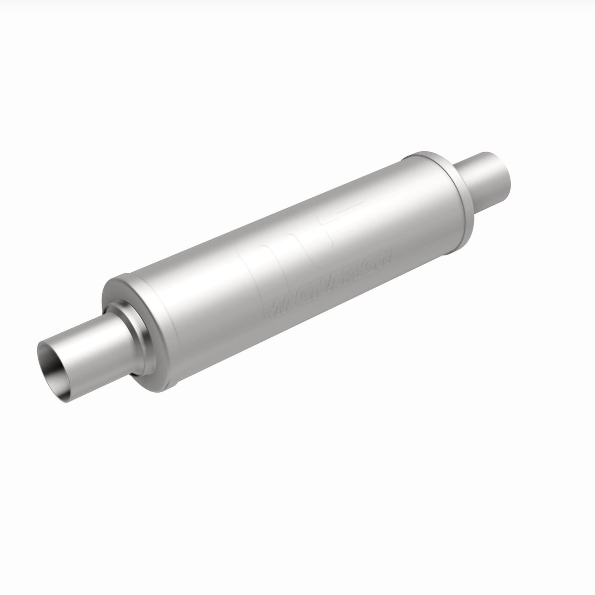 MagnaFlow Exhaust Products 10414 - Straight-Through Performance Muffler; 2in. Center/Center; 4x14x4 Body 4