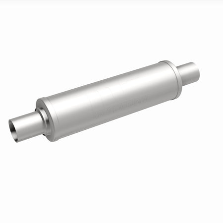 MagnaFlow Exhaust Products 10414 - Straight-Through Performance Muffler; 2in. Center/Center; 4x14x4 Body 5
