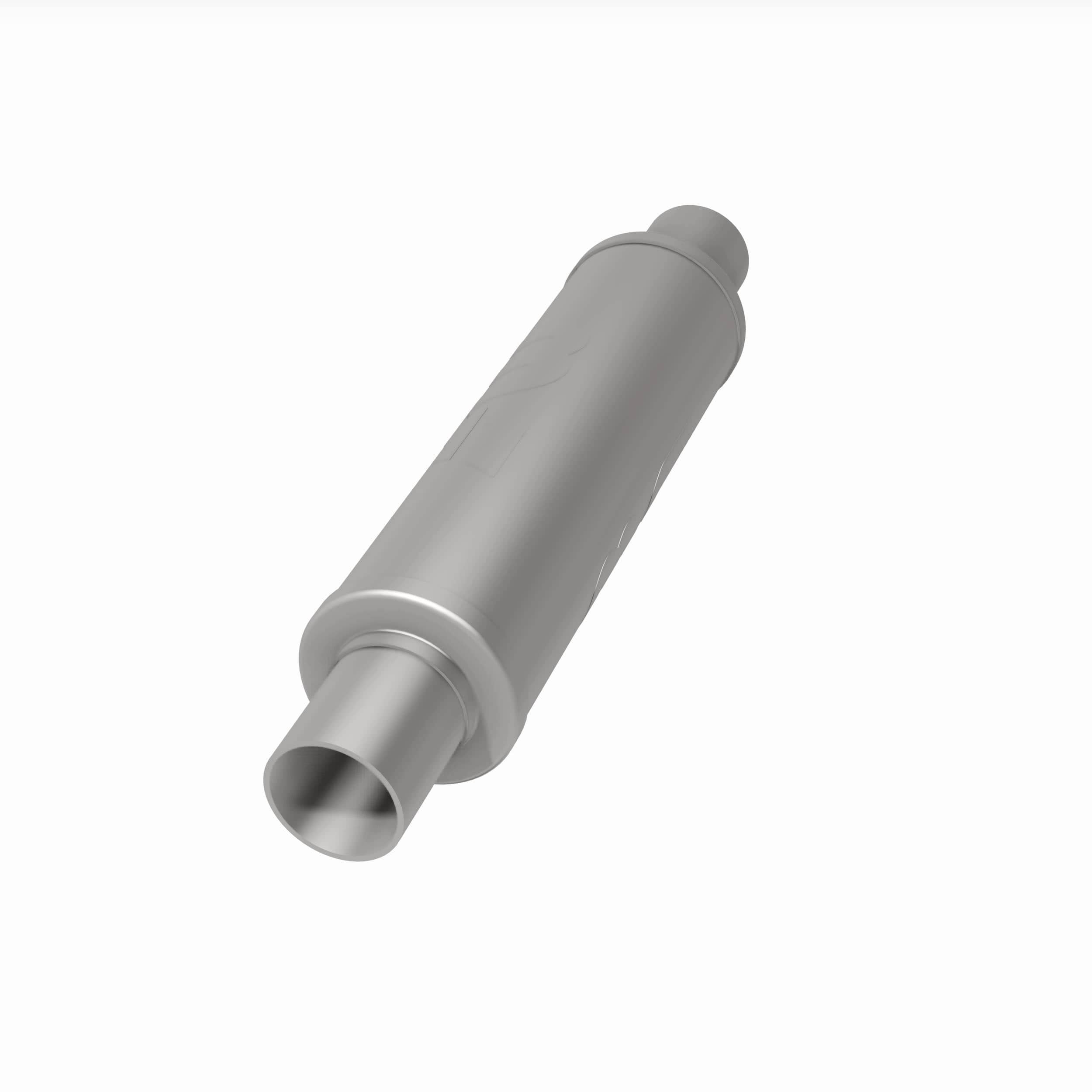 MagnaFlow Exhaust Products Exhaust MagnaFlow Exhaust Products 10415 - Straight-Through Performance Muffler; 2.25in. Center/Center; 4x14x4 Body
