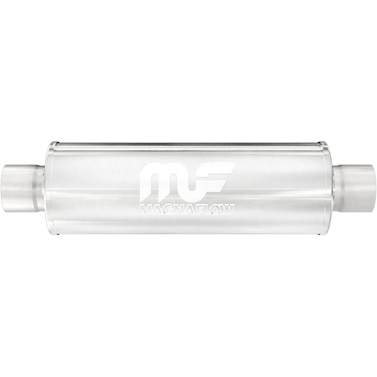 MagnaFlow 4in. Round Straight-Through Performance Exhaust Muffler 10415