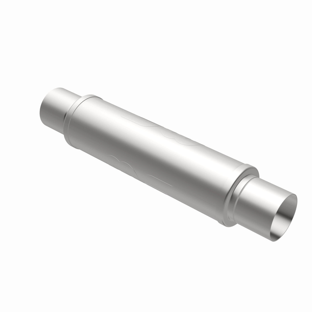 MagnaFlow Exhaust Products 10419 - Straight-Through Performance Muffler; 3in. Center/Center; 4x14x4 Body 2