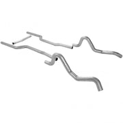 Flowmaster 1041 - Crossmember-Back Exhaust System Fits 1964-1967 GM A-Bodies, 3.0 Inch Aluminized Pipe Kit Flowmaster 2